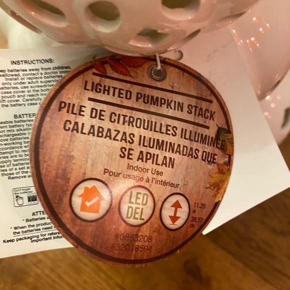 Halloween new ceramic pumpkin stack - Picture 3 of 3